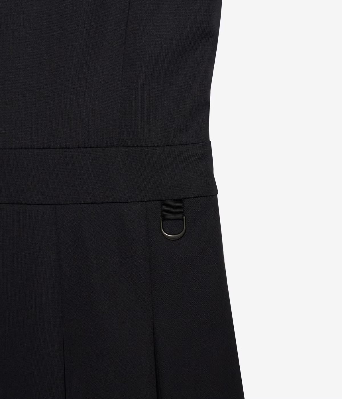 COLLAR LESS PLEAT ONEPIECE
