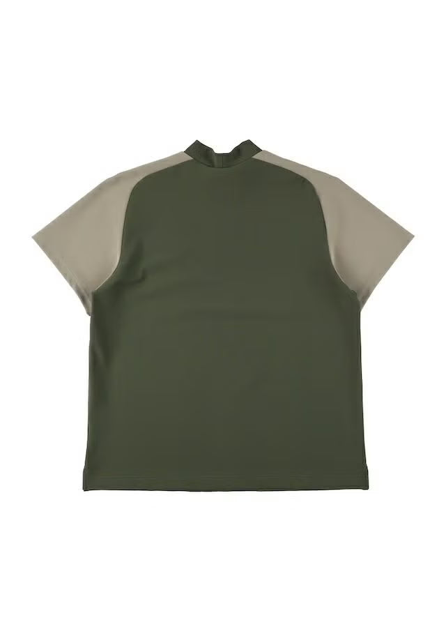 113 GOLF RAGLAN MOCK NECK