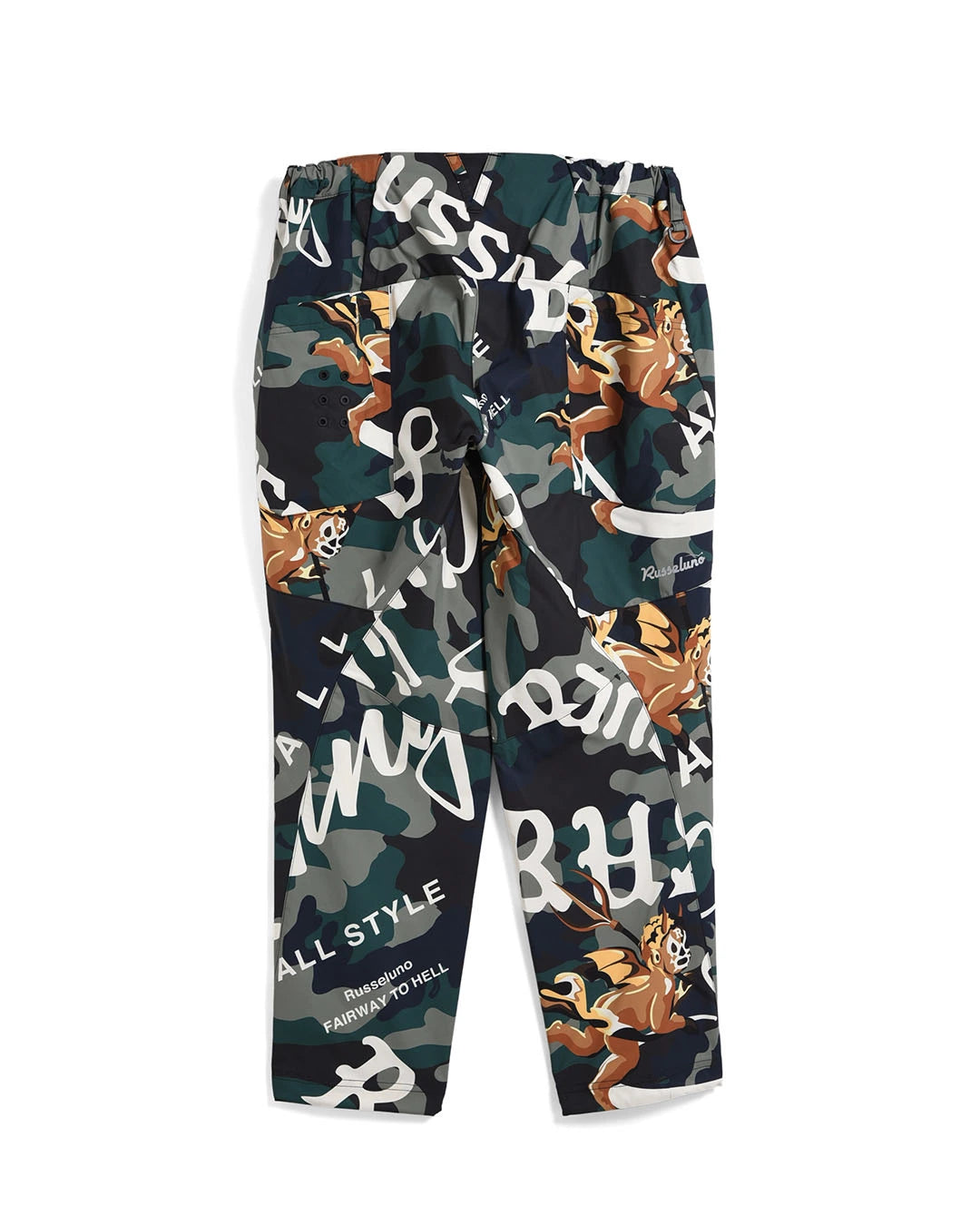 RIPSTOP WIDE TAPERED PANTS (CAMO)