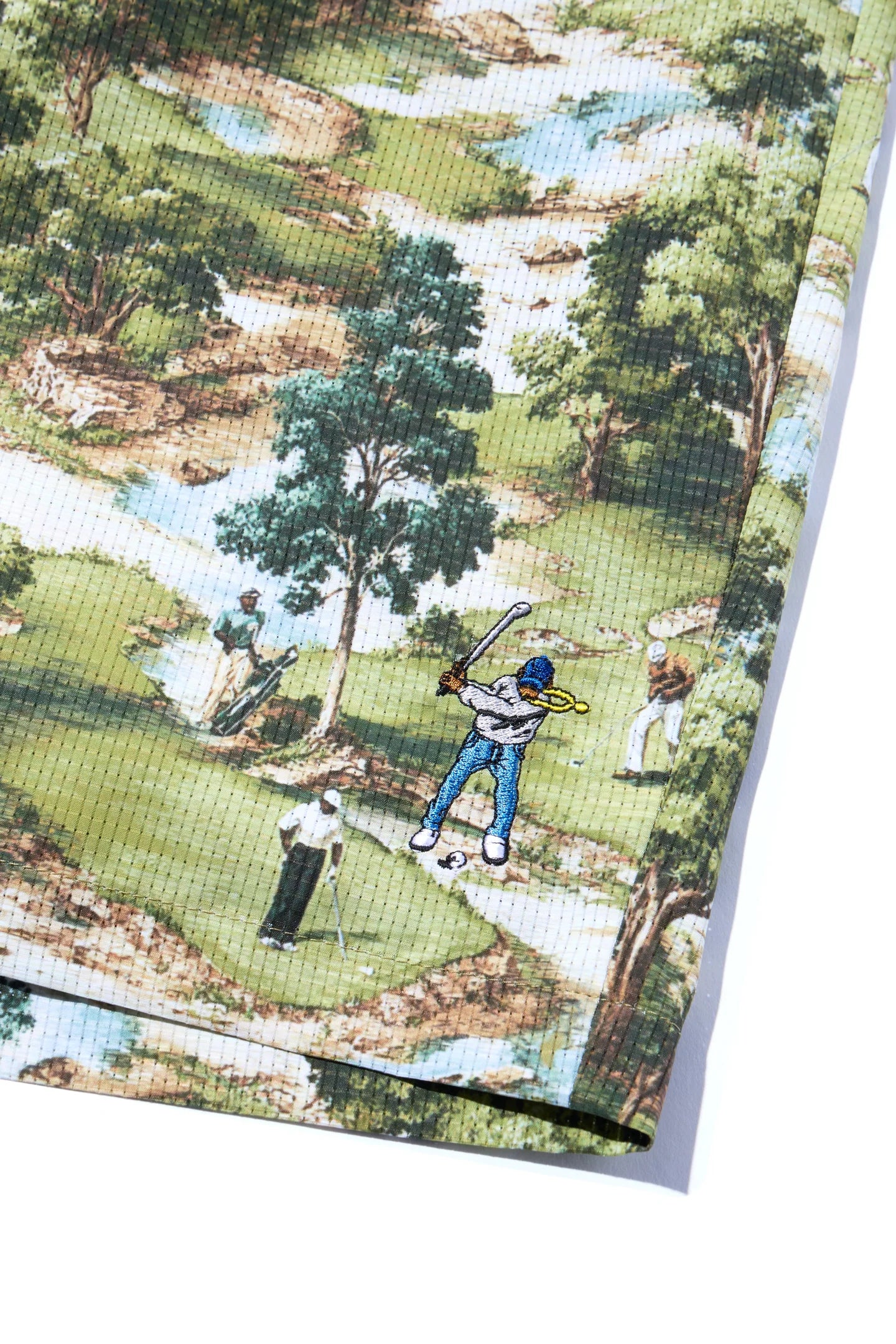 ALLOVER GOLF COURSE SHORT PANTS / ゴルフコース総柄ショーツ