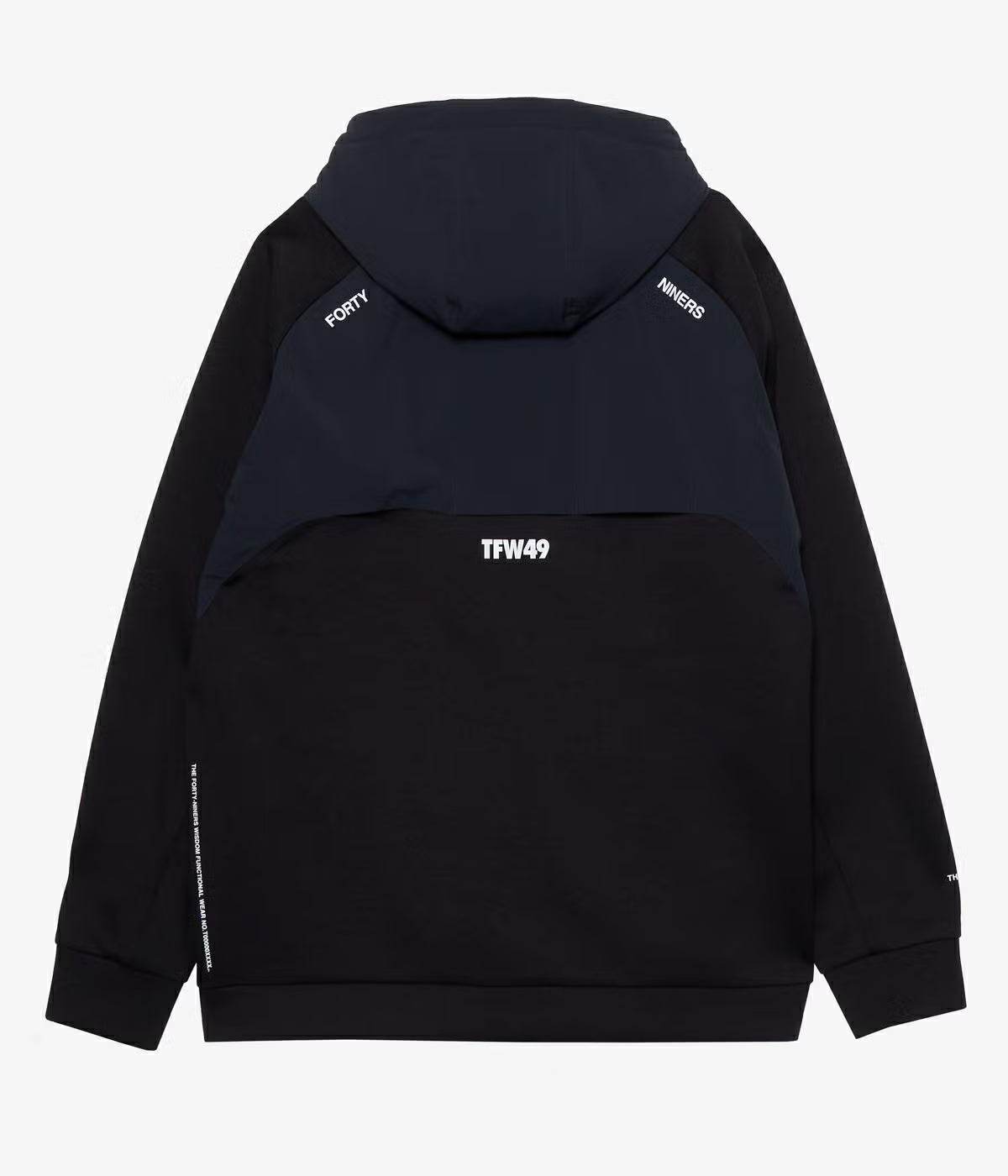 CARDBOARD MATERIAL FULL ZIP HOODIE