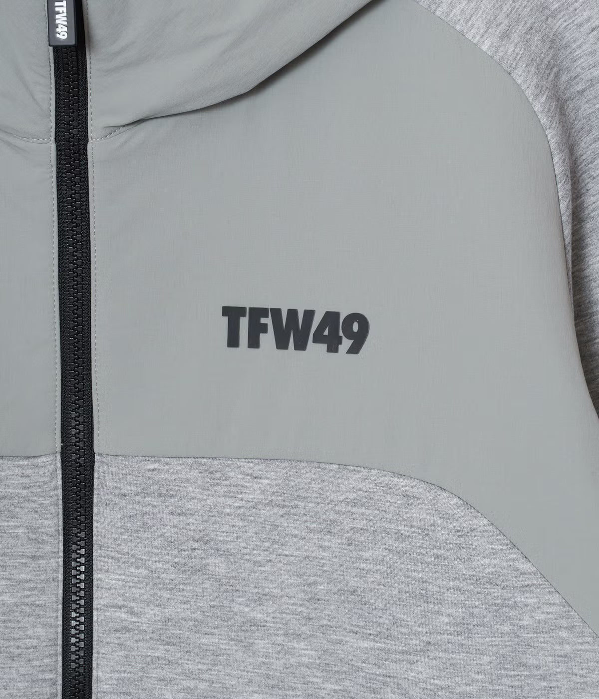 CARDBOARD MATERIAL FULL ZIP HOODIE