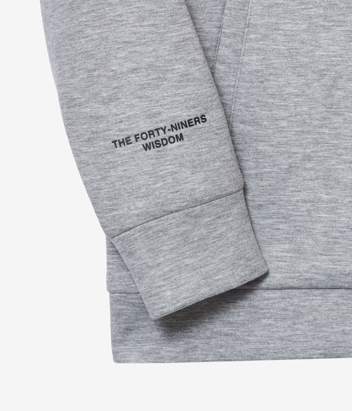 CARDBOARD MATERIAL FULL ZIP HOODIE