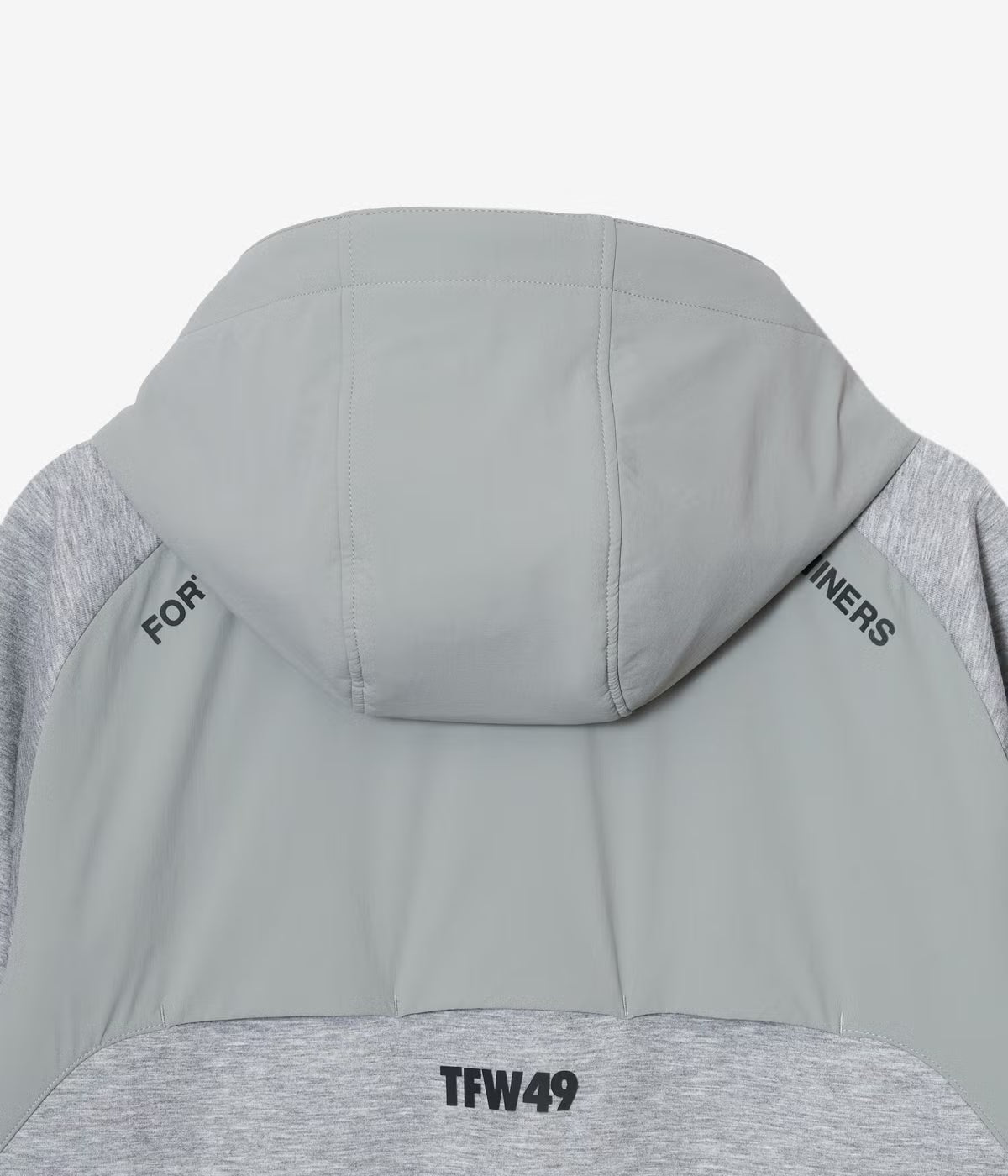 CARDBOARD MATERIAL FULL ZIP HOODIE