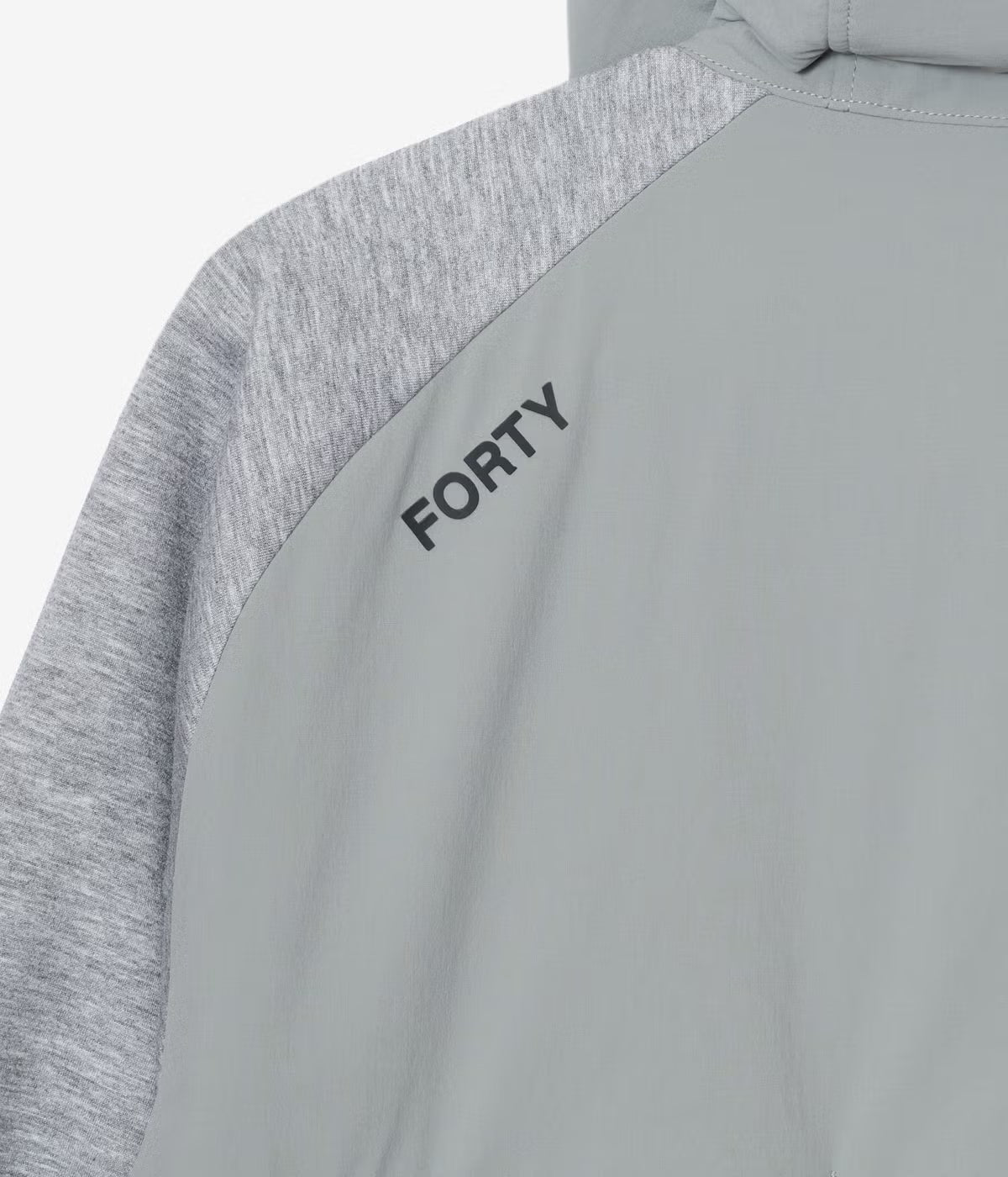 CARDBOARD MATERIAL FULL ZIP HOODIE