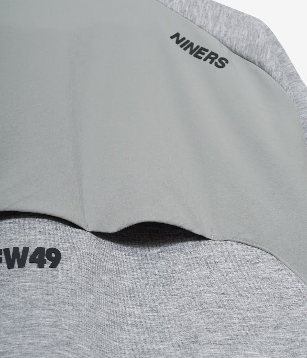 CARDBOARD MATERIAL FULL ZIP HOODIE