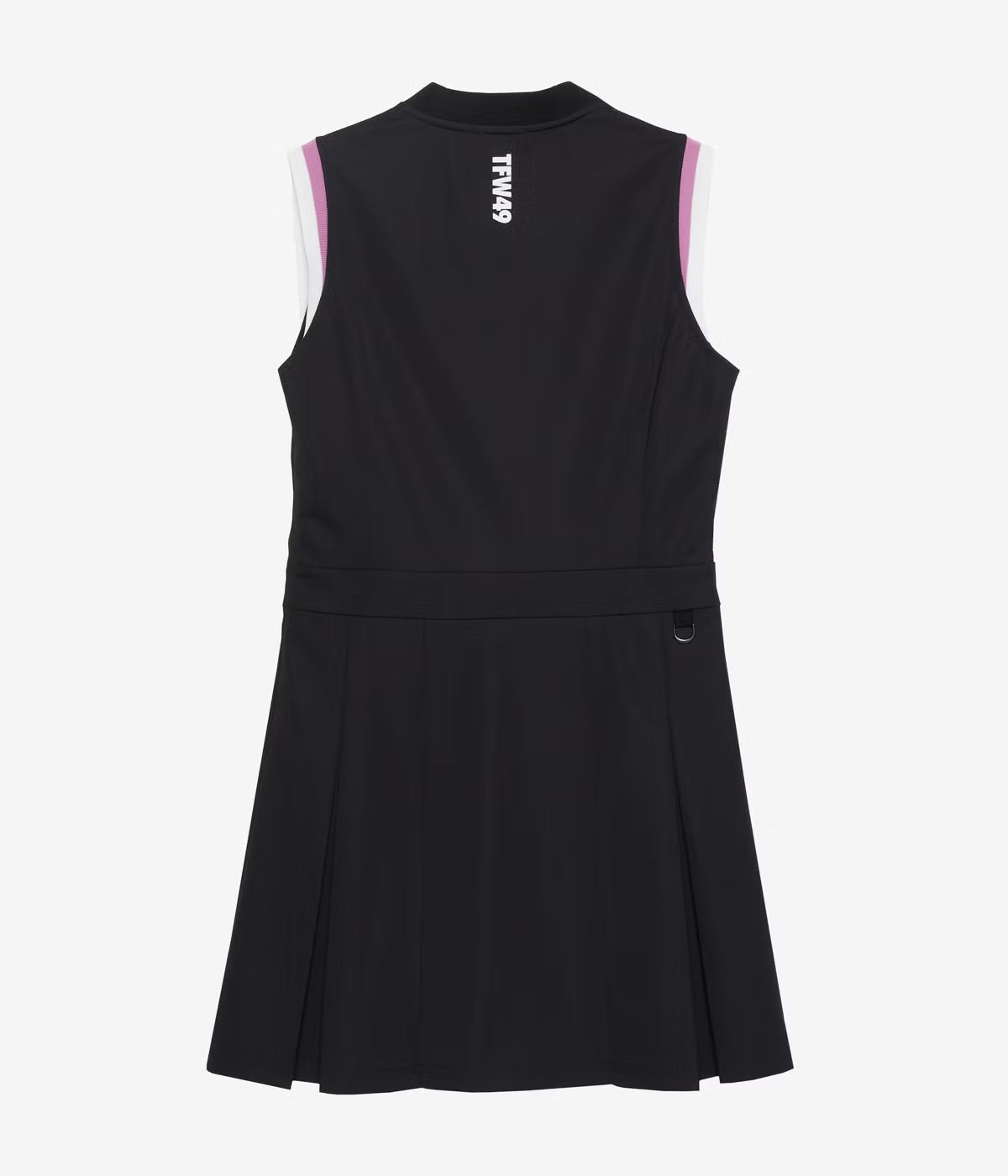 COLLAR LESS PLEAT ONEPIECE