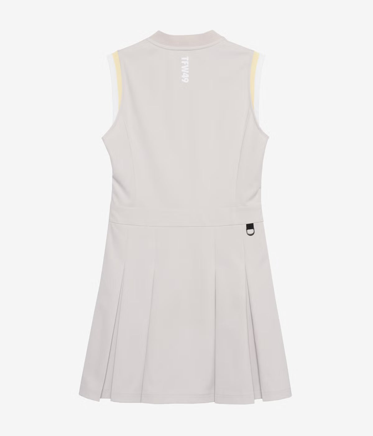 COLLAR LESS PLEAT ONEPIECE