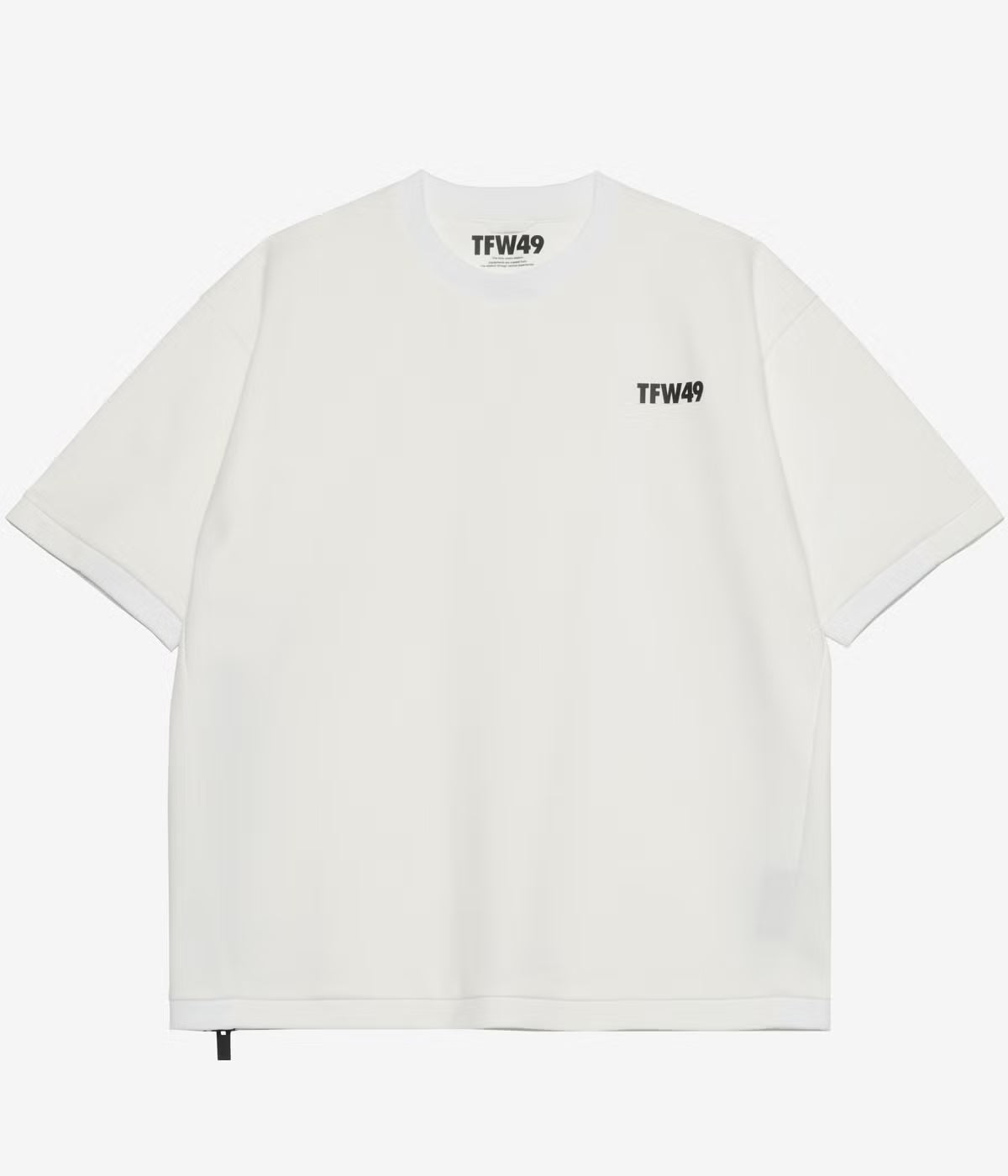 LIGHT WEIGHT SWEAT SHORT SLEEVECREW NECK
