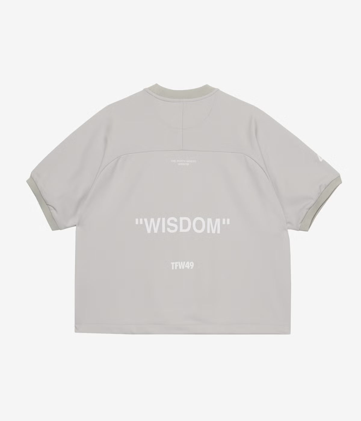 LIGHT WEIGHT SWEAT SHORT SLEEVE CREW NECK