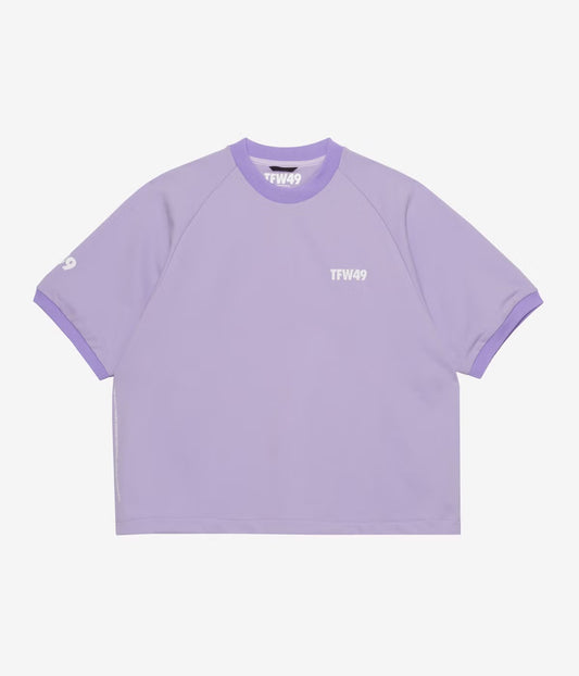 LIGHT WEIGHT SWEAT SHORT SLEEVE CREW NECK