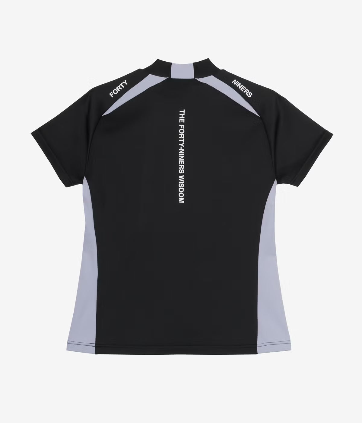SHORT SLEEVE MOCK NECK WOMEN