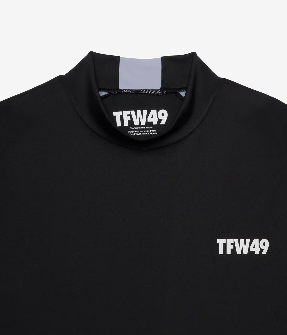 SHORT SLEEVE MOCK NECK WOMEN