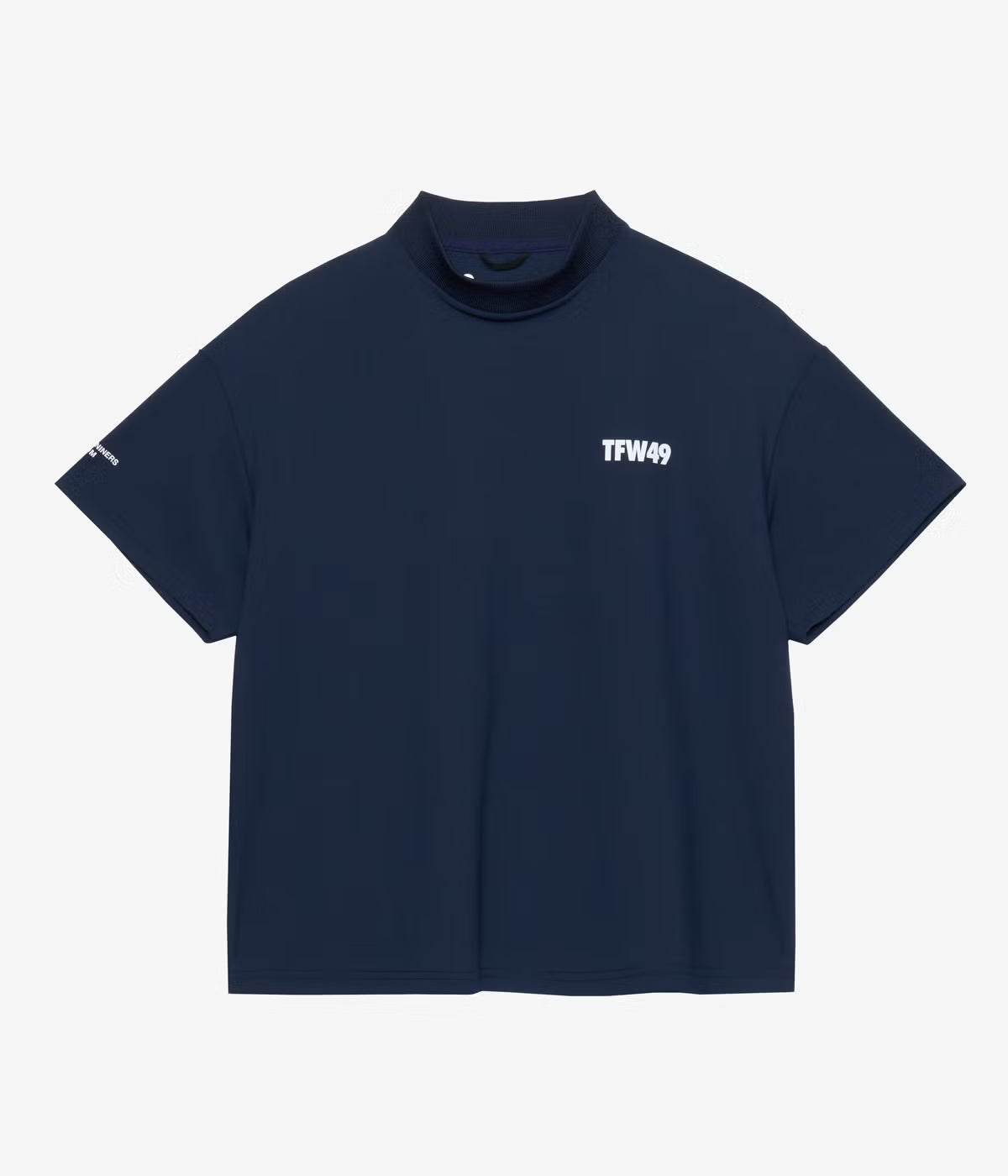 HALF MOCKNECK TEE