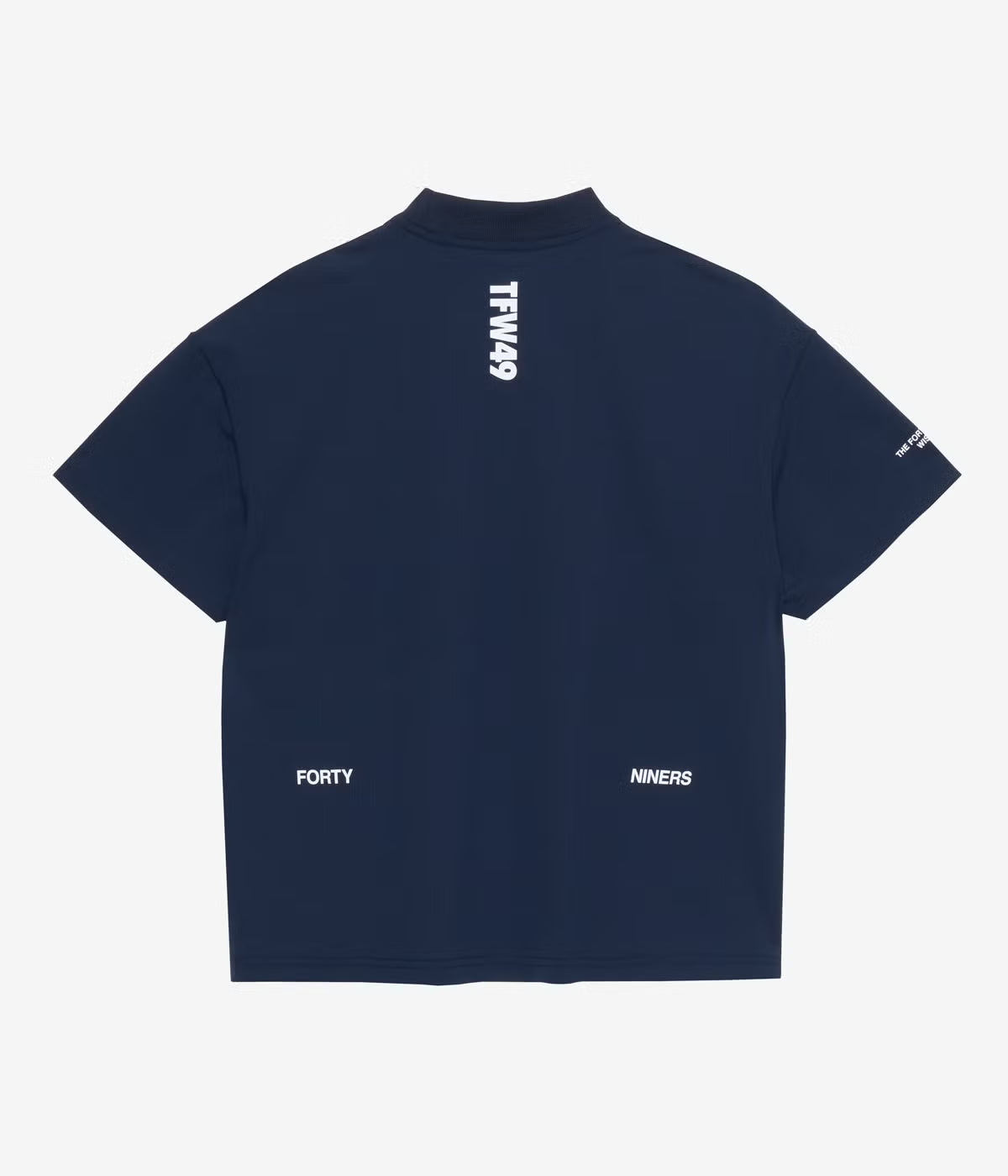 HALF MOCKNECK TEE