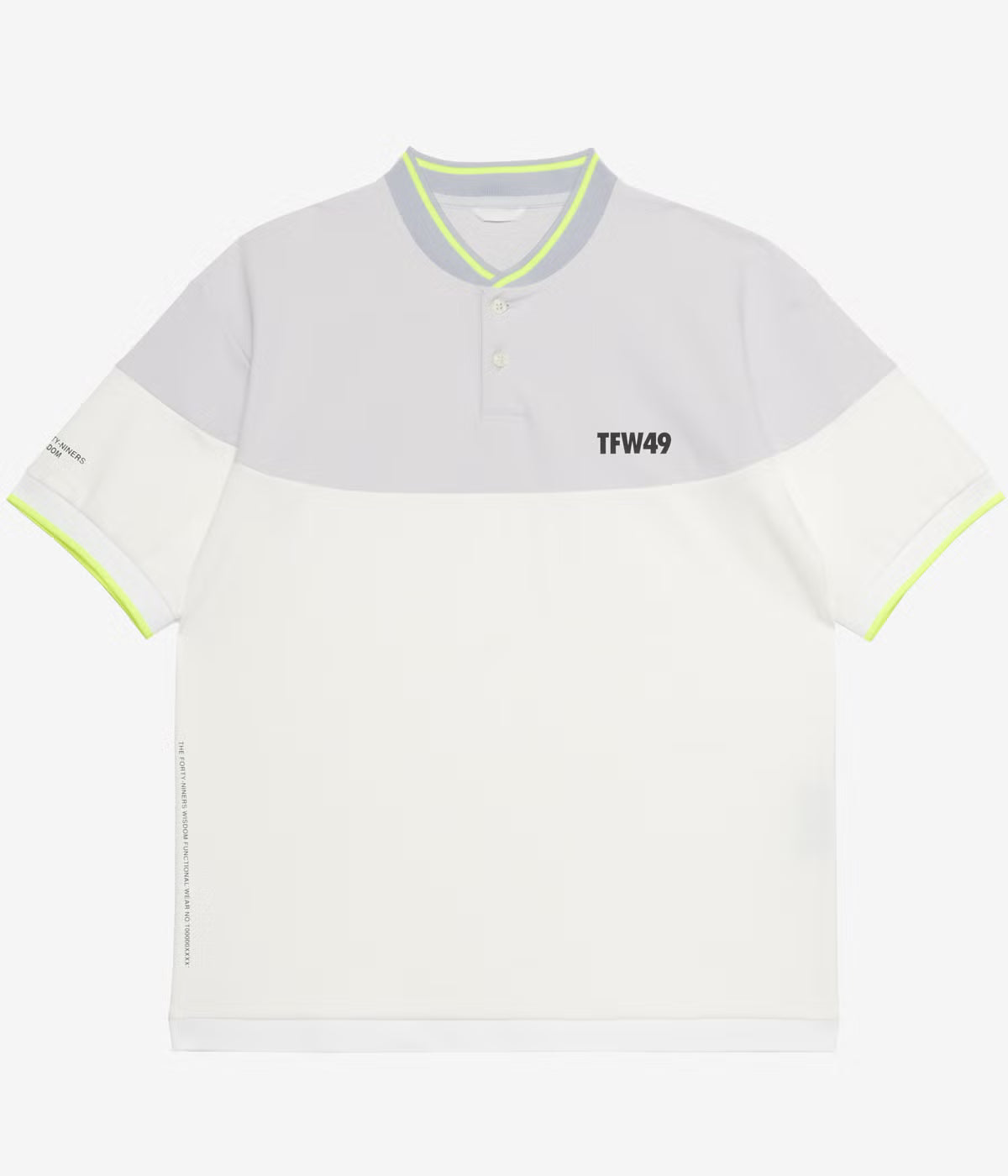 PANEL COLLAR LESS POLO