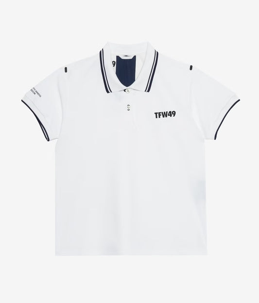 BACK MESH POLO WOMEN