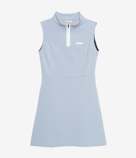 HALFZIP SLEEVELESS ONEPIECE
