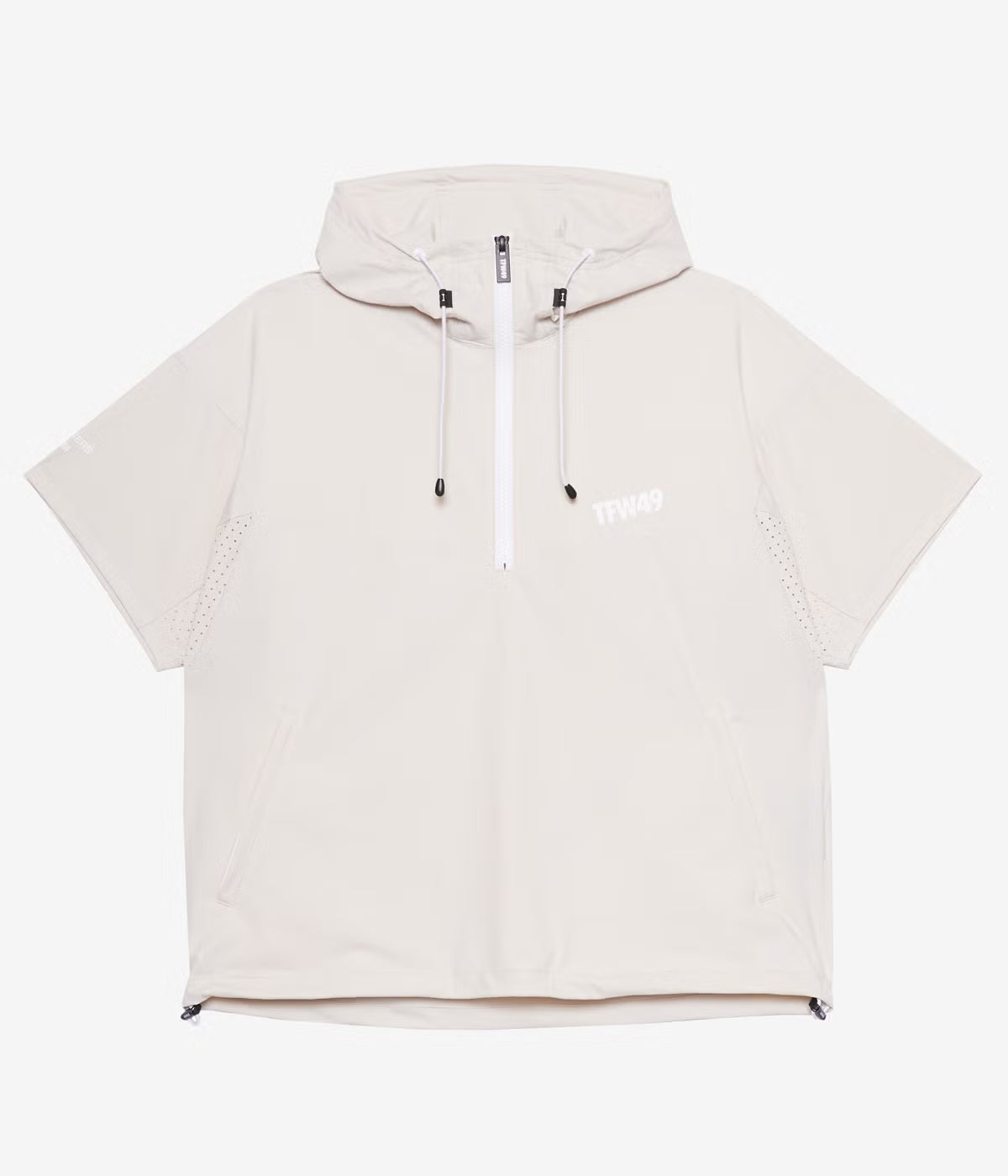 LUXURY TECH SS PULL ZIP-UP WOMEN