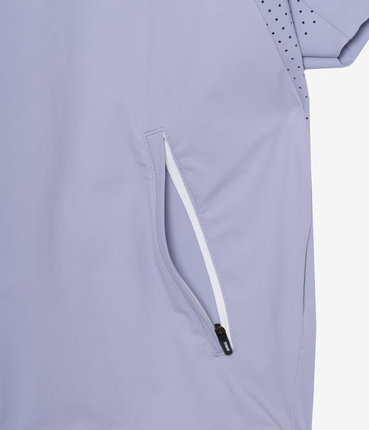 LUXURY TECH SS PULL ZIP-UP WOMEN