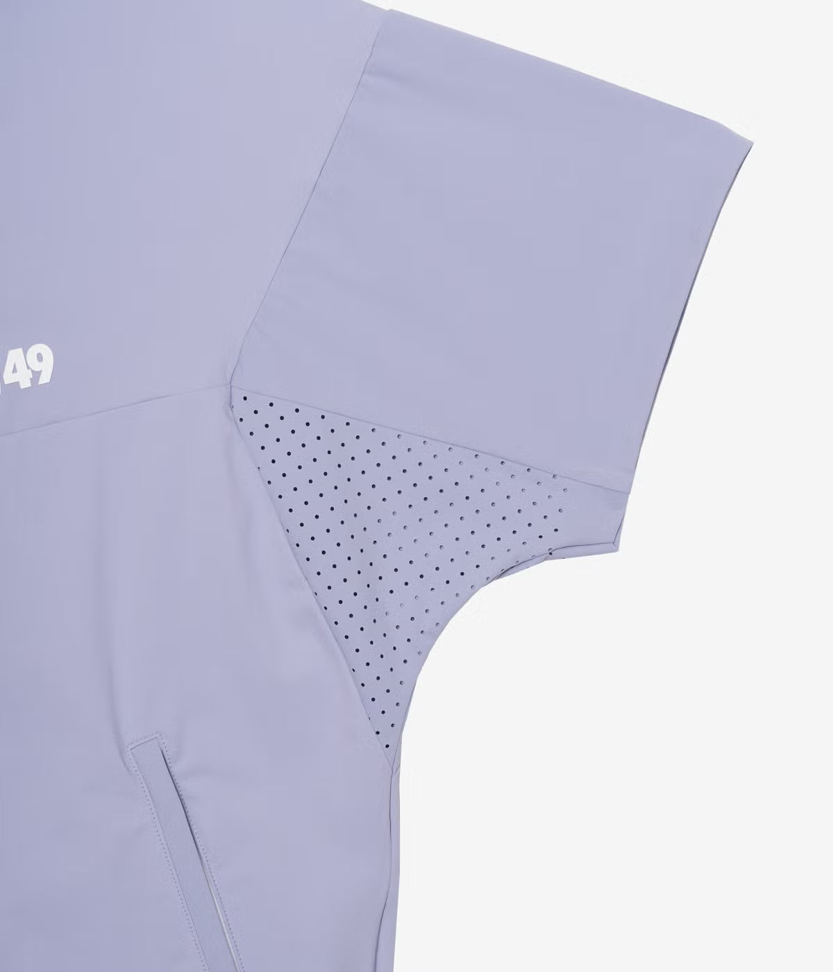 LUXURY TECH SS PULL ZIP-UP WOMEN