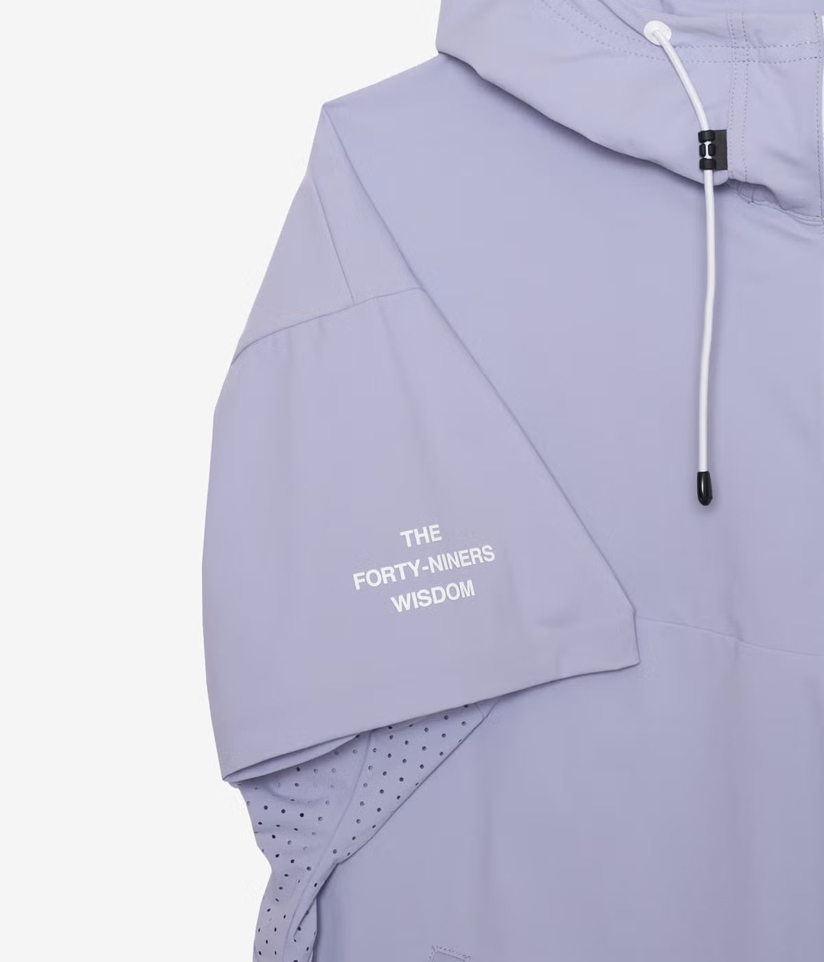 LUXURY TECH SS PULL ZIP-UP WOMEN