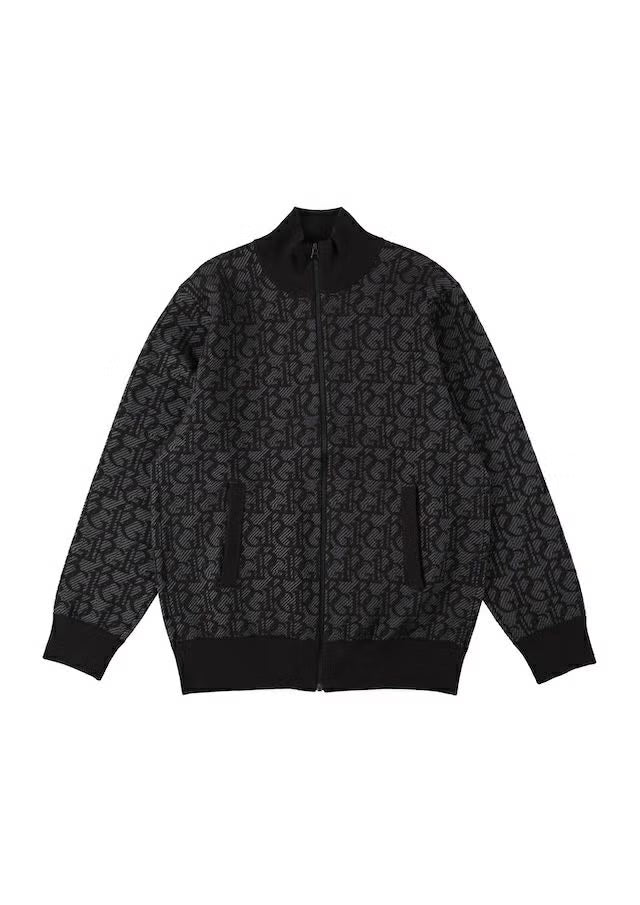 113 GOLF KNIT TRACK JACKET
