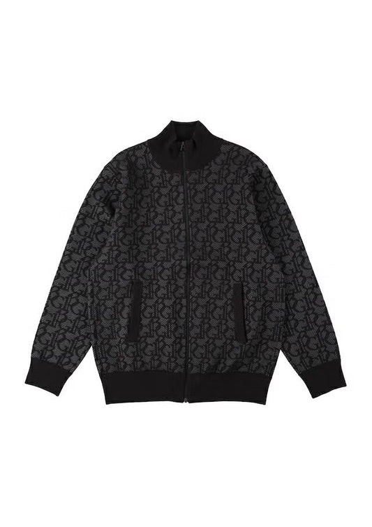 113 GOLF KNIT TRACK JACKET