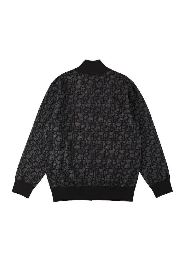 113 GOLF KNIT TRACK JACKET