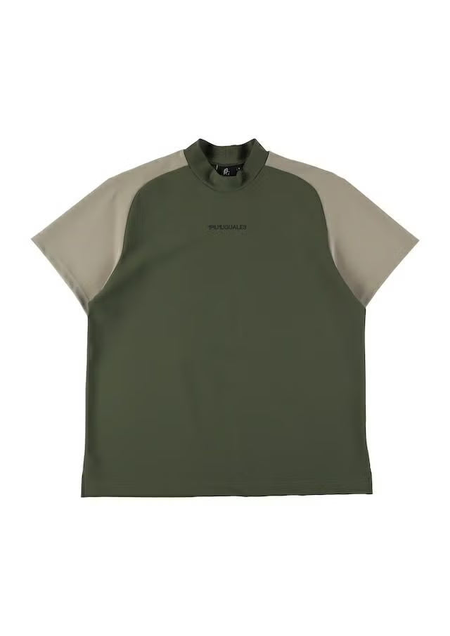 113 GOLF RAGLAN MOCK NECK