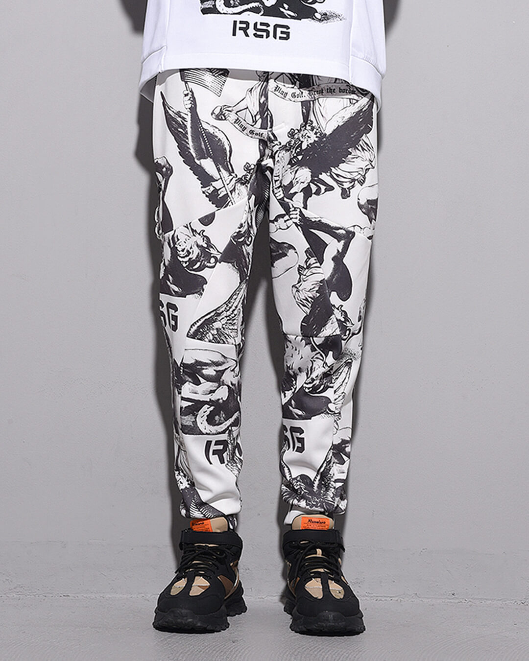 JOGGER LONG PANTS (ANGEL) ジョガーロングパンツ（エンジェル）