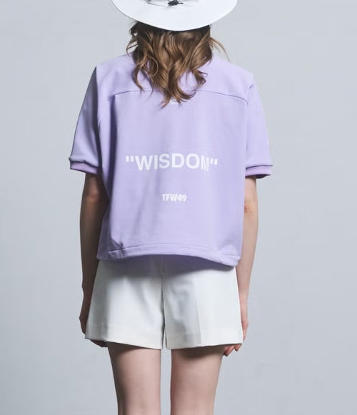 LIGHT WEIGHT SWEAT SHORT SLEEVE CREW NECK