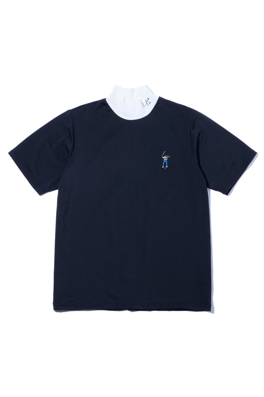 TWO-TONE MOCK NECK / バイカラーモックネック