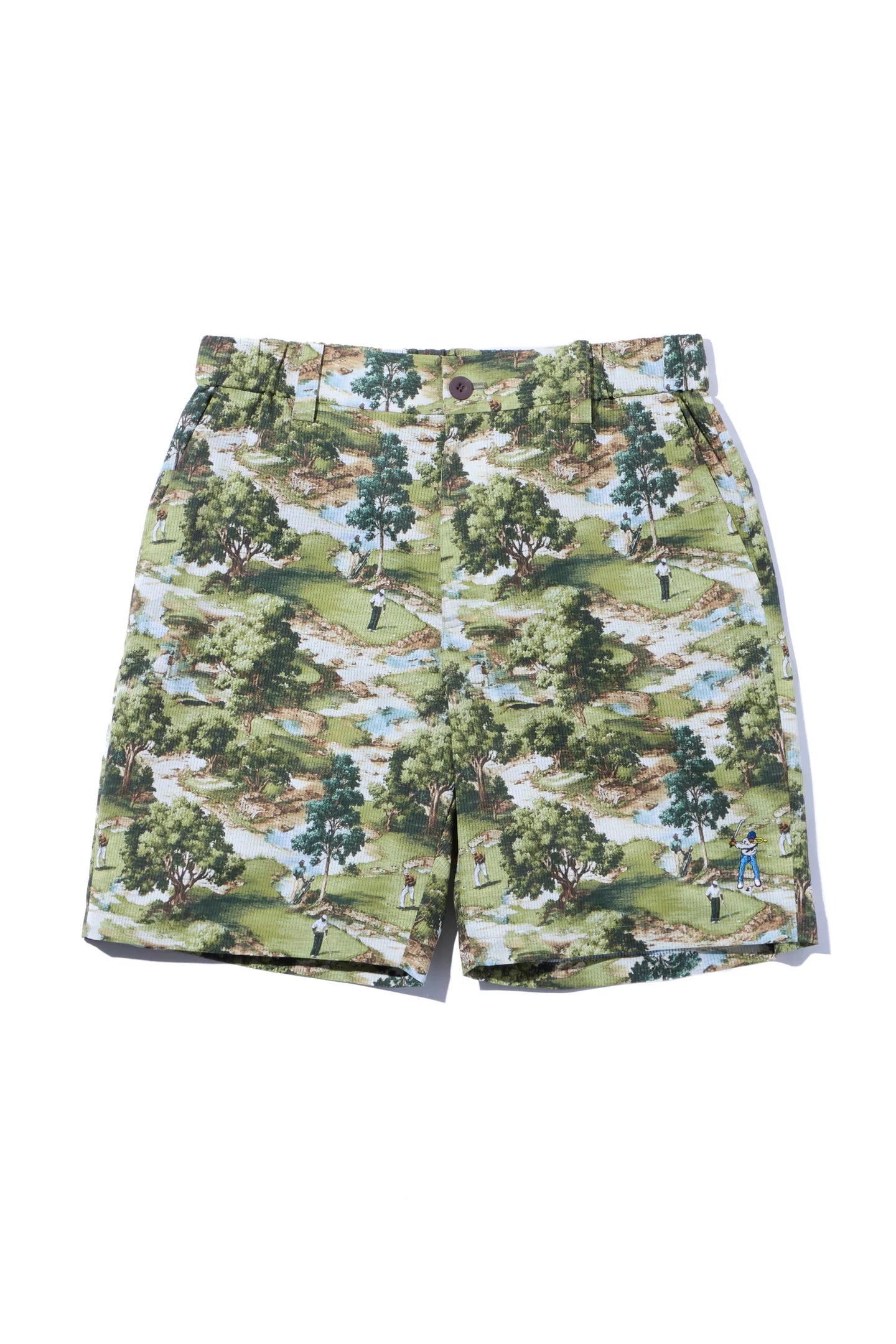 ALLOVER GOLF COURSE SHORT PANTS / ゴルフコース総柄ショーツ