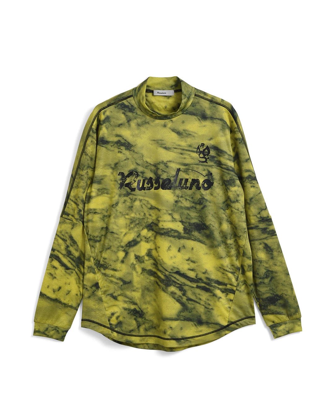 MARBLE L/S MOCKNECK TEE マーブルロングスリーブモックネックティー