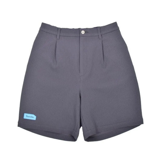 メンズ シリコンタグワッフルショートパンツ (リラックス フィット)