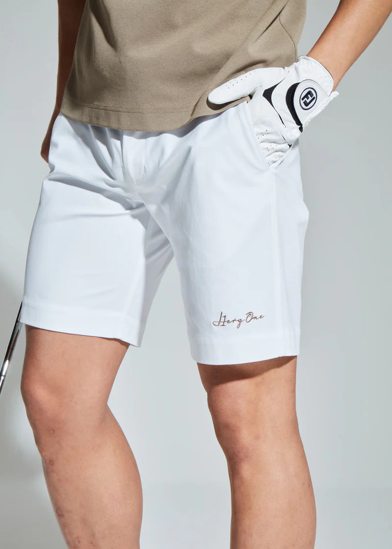 360°STRETCH WHITE SHORTS