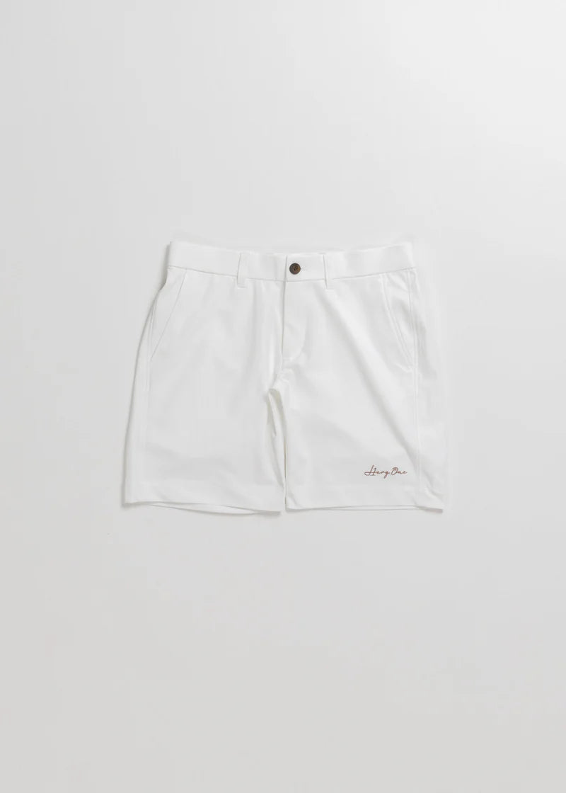 360°STRETCH WHITE SHORTS