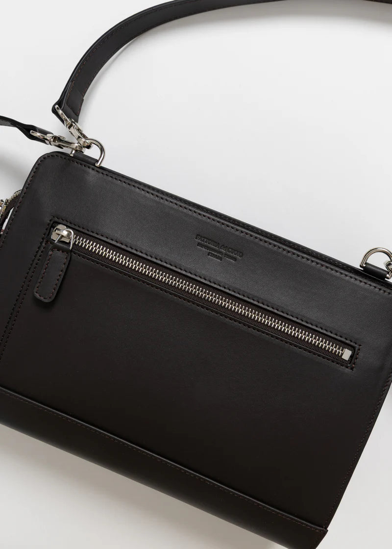4WAY LEATHER VERTICAL BAG
