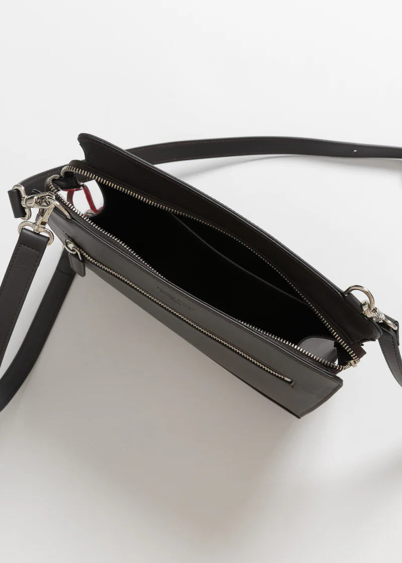 4WAY LEATHER VERTICAL BAG