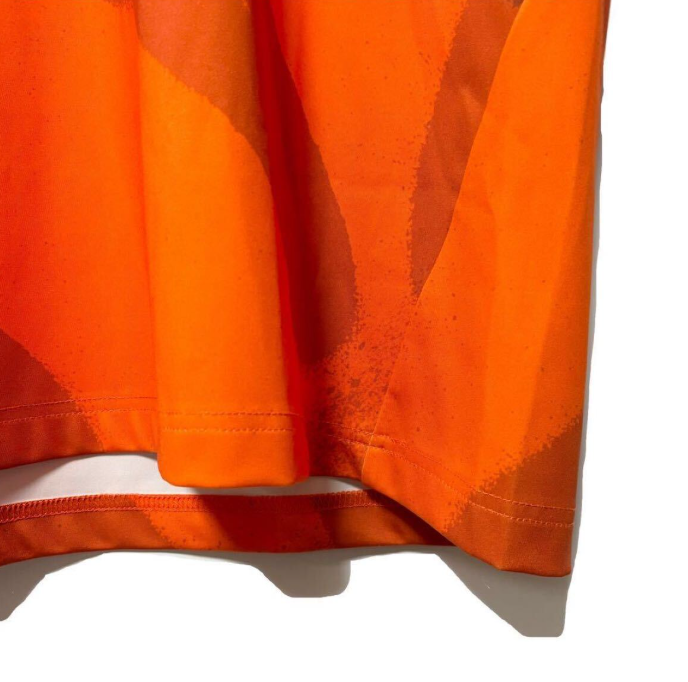 RSGロゴ スプレー ショートスリーブ モックネック