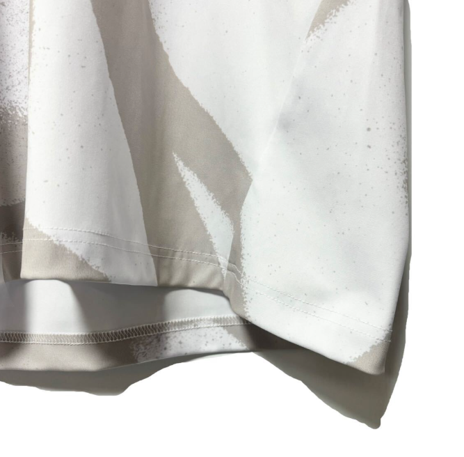 RSGロゴ スプレー ショートスリーブ モックネック