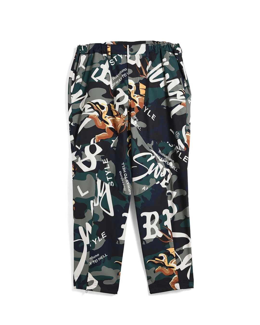 RIPSTOP WIDE TAPERED PANTS (CAMO)