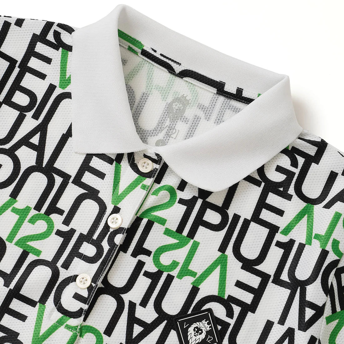 V12113 LETTER POLO WOMEN