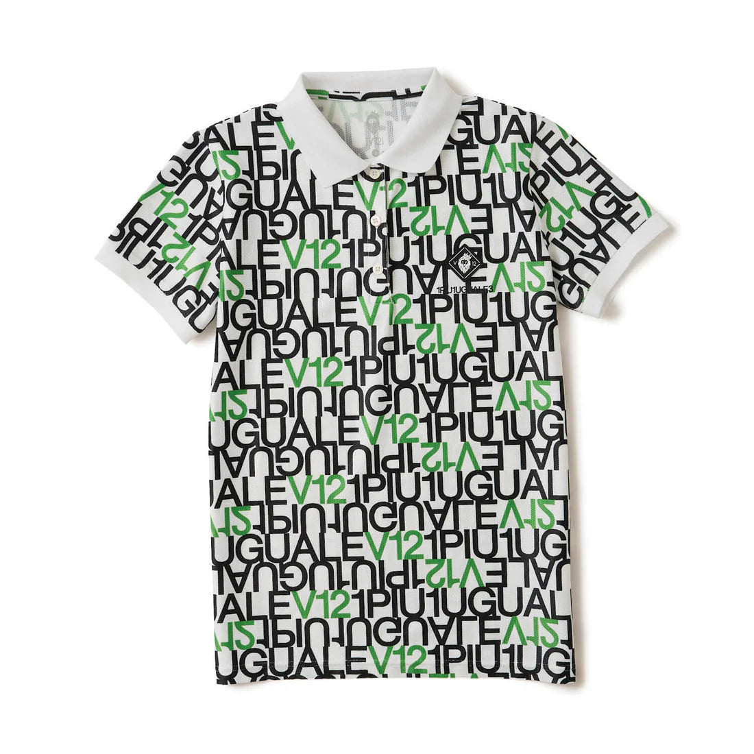 V12113 LETTER POLO WOMEN