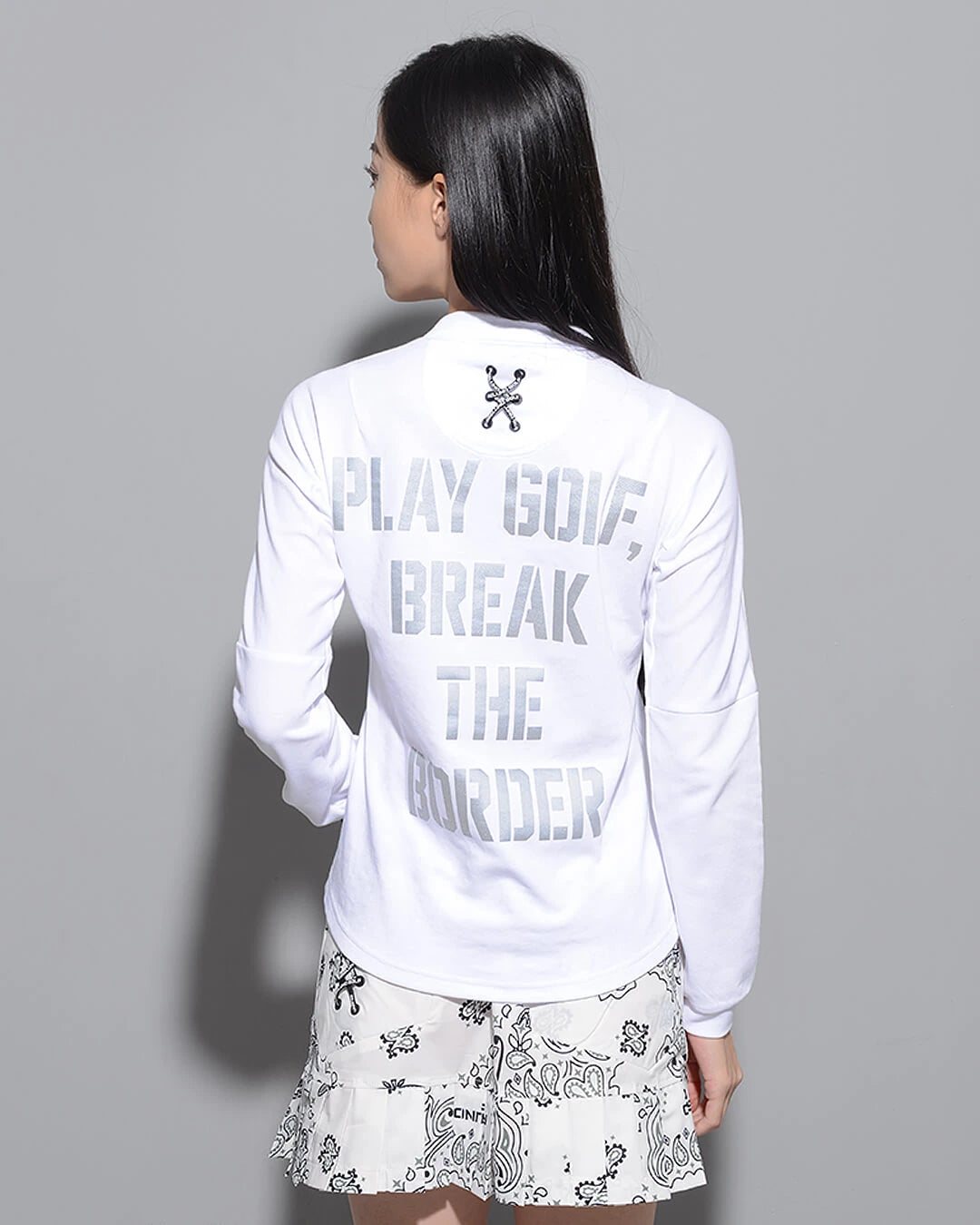 L/S MOCKNECK SHIRT ロングスリーブモックネックシャツ WOMEN