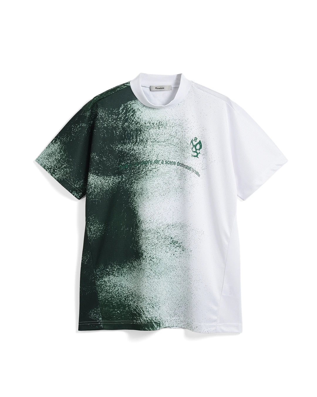 FADE PAINT S/S MOCKNECK TEE フェードペイント S/S モックネックティー