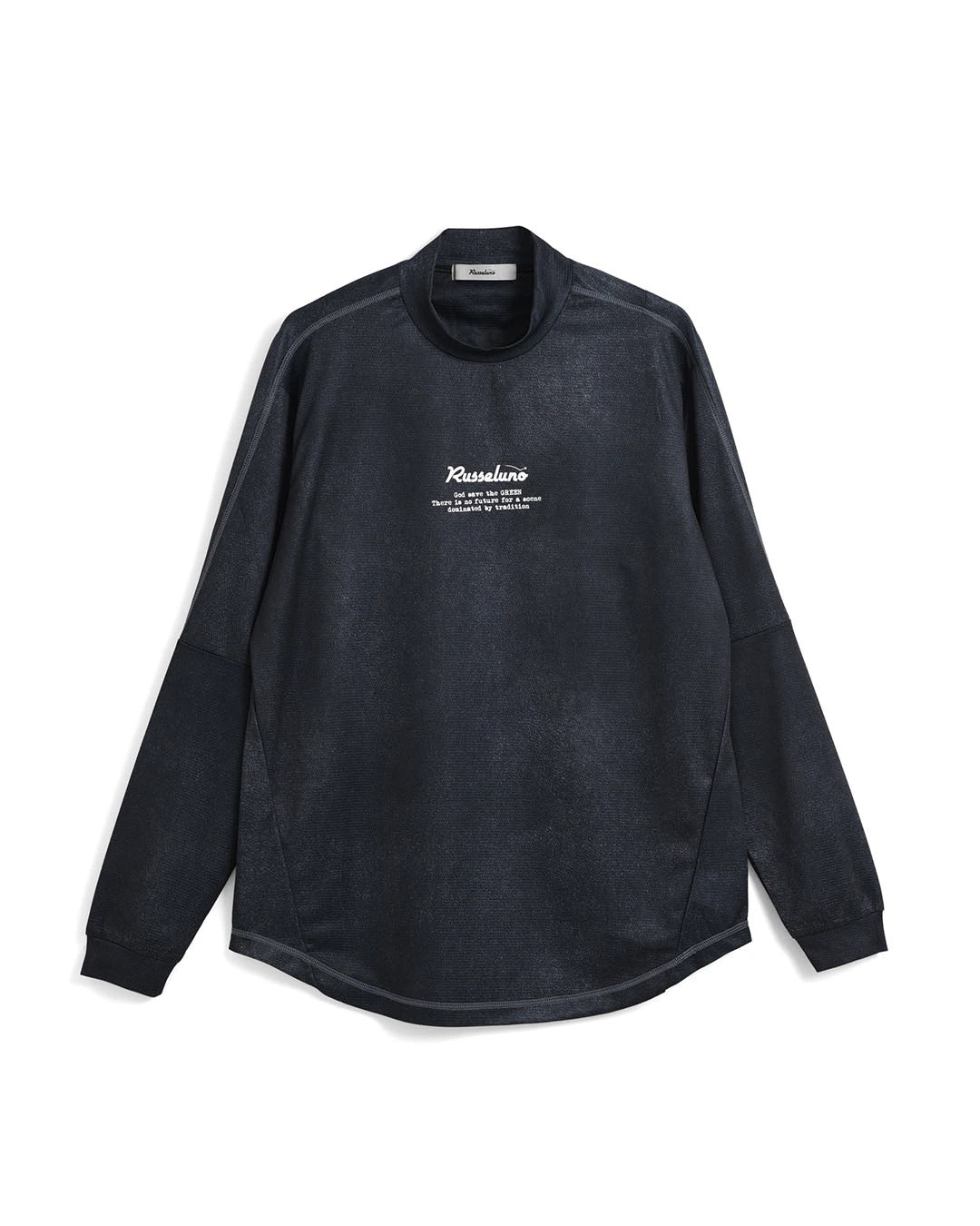 FADE L/S MOCKNECK TEE フェードロングスリーブモックネックティー