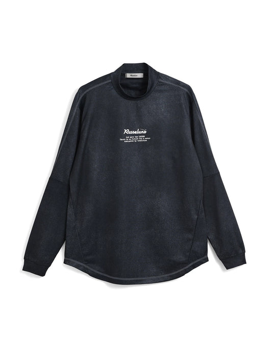 FADE L/S MOCKNECK TEE フェードロングスリーブモックネックティー