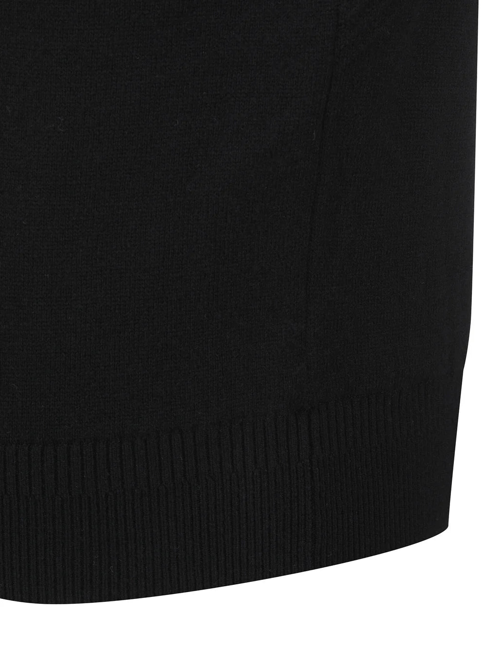 ANEWGOLF MEN WI FUZZY LOGO POINT SWEATER